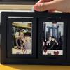 3D Printed Rotating Polaroid Photo Album: 12-Card Double-Sided Desktop Frame".