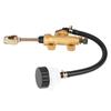 Rr Brake Cylinder Pump for Motorcycle Bike Reservoir Brake Cylinder Black Gold