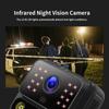 4K Wearable Body Camera, WiFi Action Camera, Night Vision, Waterproof, 2.0-inch IPS Touchscreen