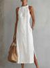 TK2026 Spring/Summer Lace Patchwork Halter Dress