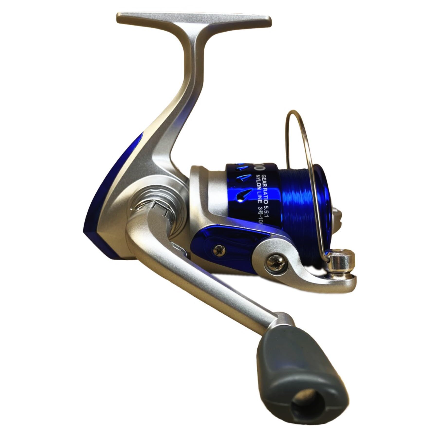 

Riseway Spinning Reel with Thread Basic Spin 2000 Blue No. 3-120m