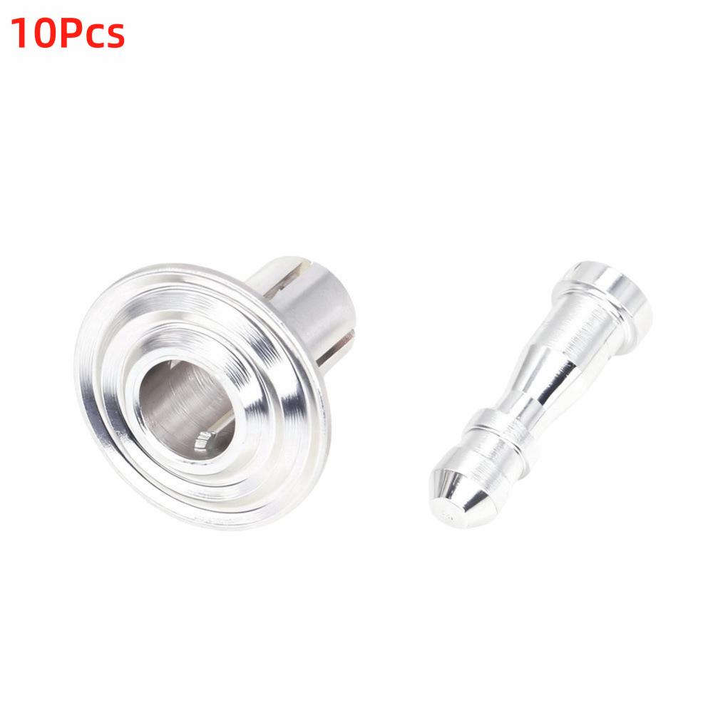 10Pcs 6mm Screw Nuts Multicolored Replacement Parts Expansion Buckle Aluminum Alloy Decorative Buckle