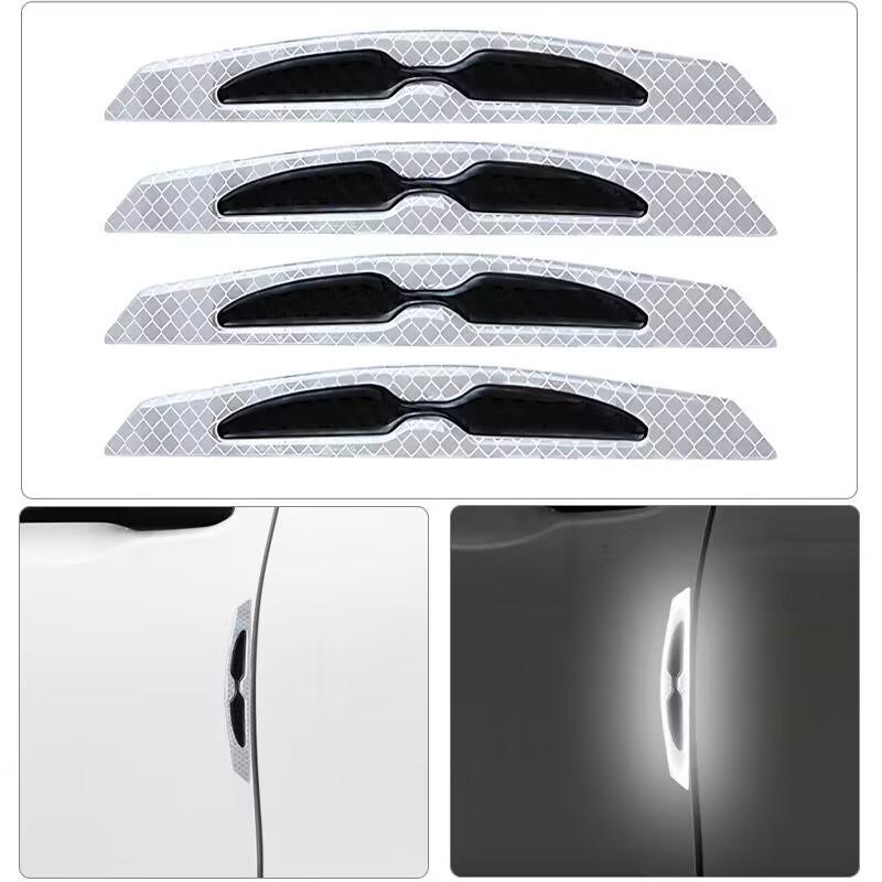 Car Door Handle & Bumper Protector Film - Anti-Scratch Decorative Sticker for Front, Rear, and Wheel Arch