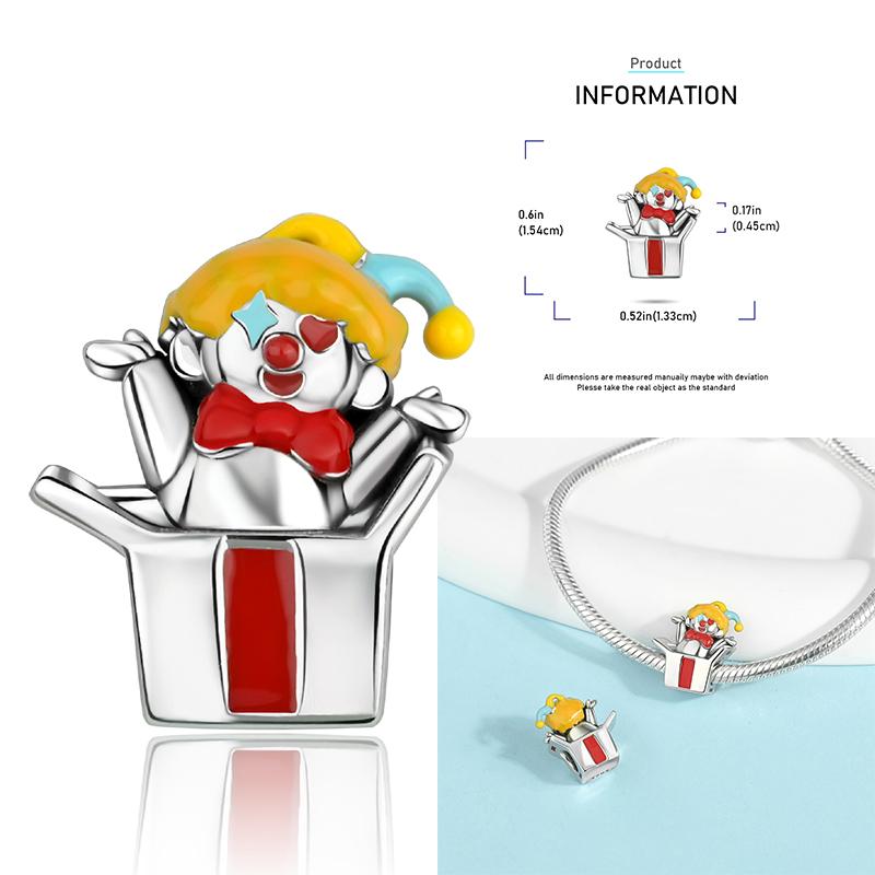 Copper Metal Christmas Series Sock Snowman Elk Bell Pendant Bead Component Compatible With Authentic Original Bracelet High Quality Fine Jewelry