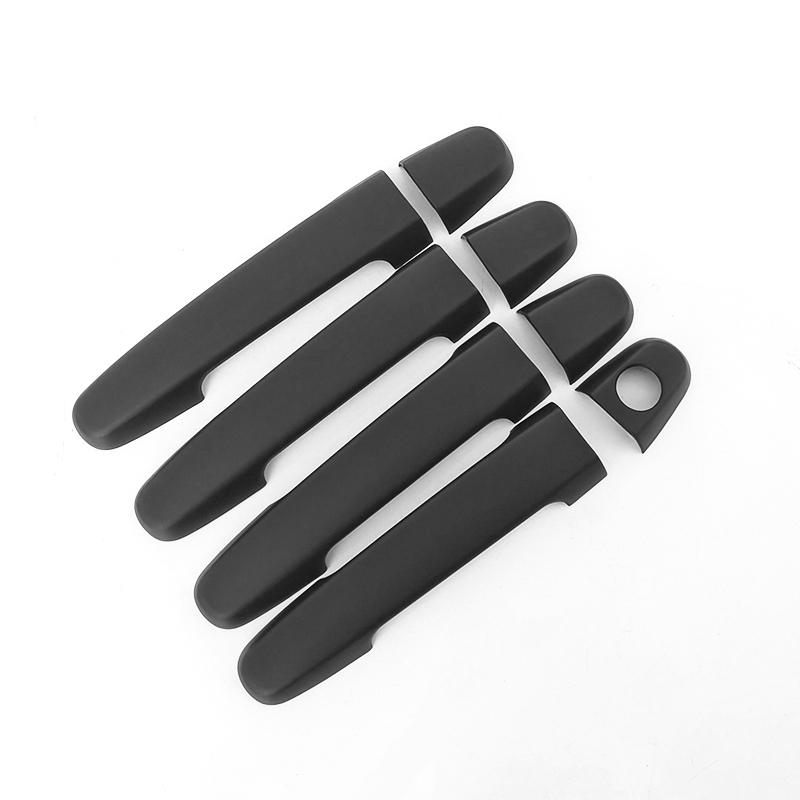 Accessory glossy black  car Side Door Handle cover trim For TOYOTA HILUX VIGO 2005-2015 2012 2010 2008 2009 2007 2010 2011 2013