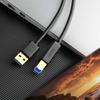 Ugreen US210 1m High-Speed USB 3.0 to USB-B Printer Cable – Black, 5Gbps Transfer Rate