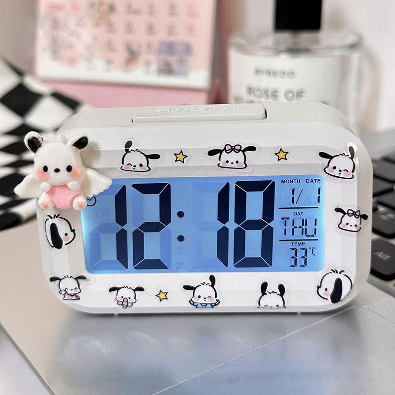 Desktop Multi-function Desk Clock New Cute Mini Children's Small Alarm Clock Cute Student Dormitory Artifact Decorative Clock