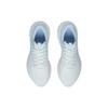 Li Ning YunQue Slip Resistant Abrasion Resistant Low top Running Shoes Women's White Blue ARST026-1