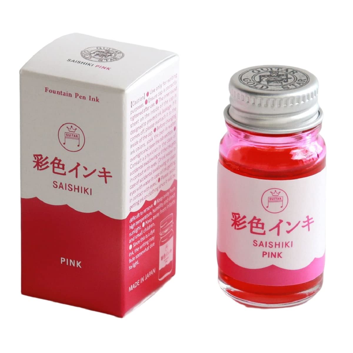 

Teranishi Chemical Guitar Coloring Ink Peach SAS-12ML-T12 рожевий