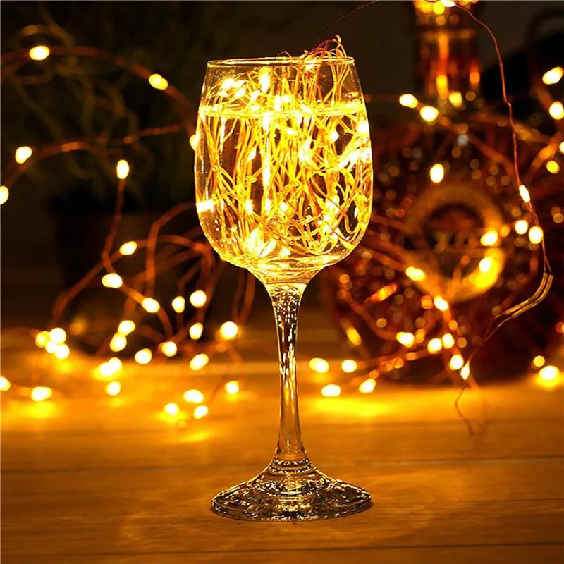 Solar LED String Lights Outdoor Waterproof Festoon Garden Decor Christmas Fairy Garland String Lights