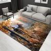 1pc 1519618710Pattern Carpet, Area Rug For Living Room Bedroom Room Bed Chair Laundry Entryway Corridor Yard Non-slip Outdoor Camping Rug Fl