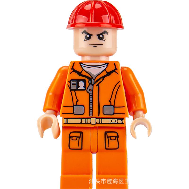 Ninja Warrior Superhero Military Doll Building Block Toy