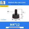 Knurled Aluminum Alloy Hand-Tightening Knob - M3M4M5M6M8 Sizes.