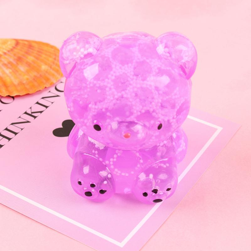 Tpr Bear Vent  Toy Decompression Artifact For Relieve Stress Slow Rebound Squeeze Ball Birthday