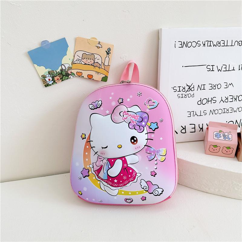 Hello Kitty Kids Backpack For Preschoolers With Lightweight Nylon For School Use