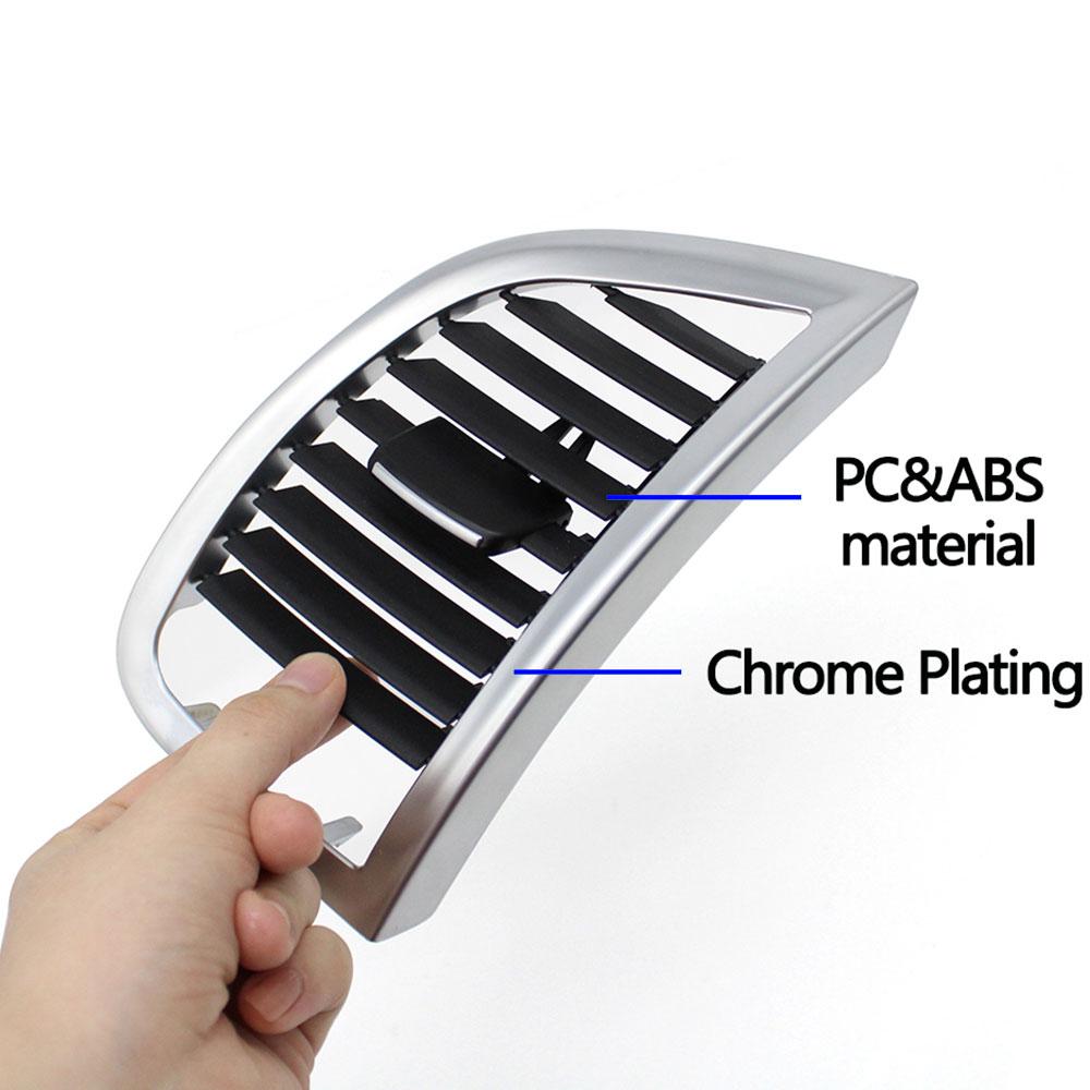Front Dash Links Rechts Klimaanlage AC Vent Outlet Grille Abdeckung Panel Fori Q7 2006 2007 2008 2009 2010 2011-2015