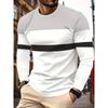 Men's Casual Daily Fashion Printed Long Sleeve T-Shirt