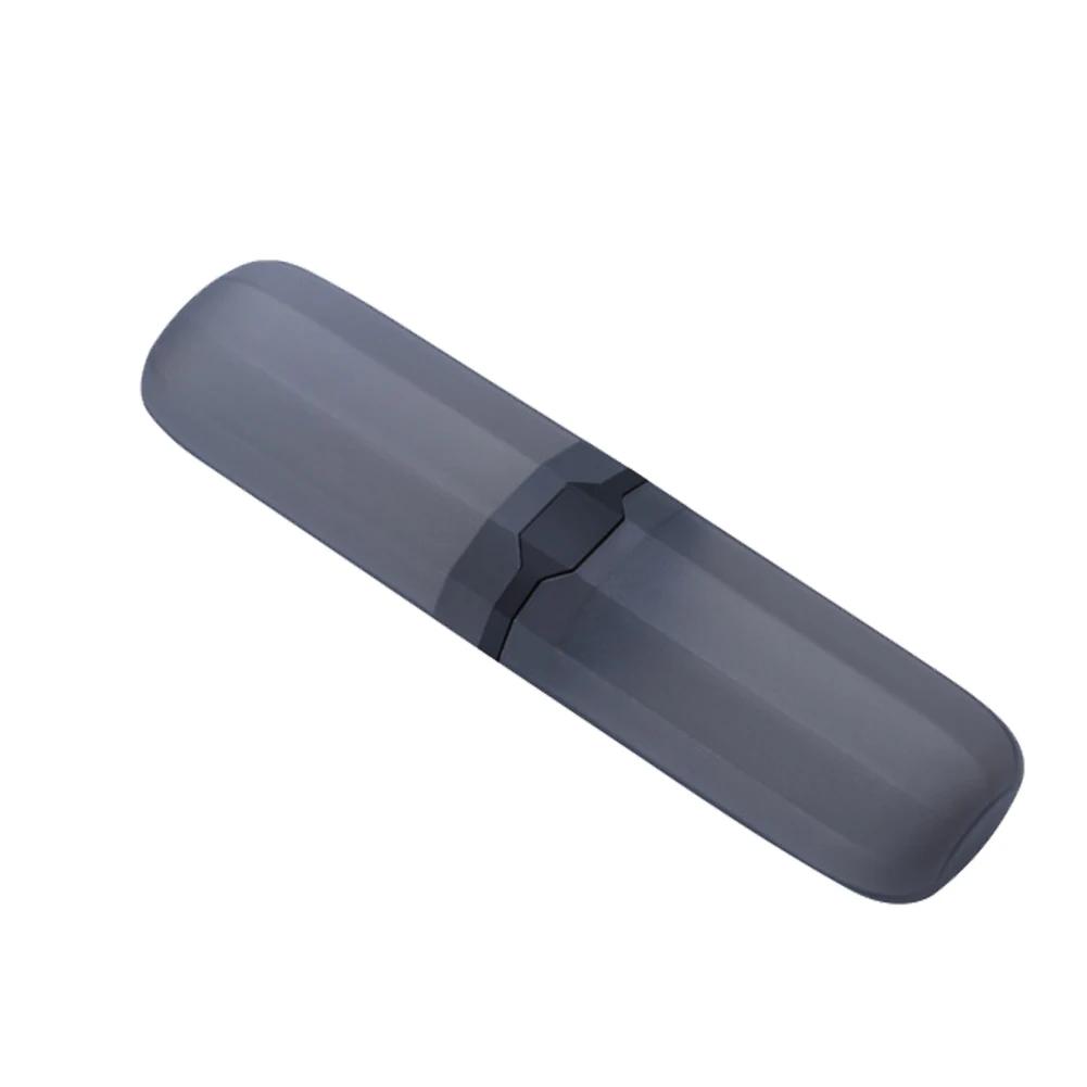 Portable Toothbrush Box Home Travel Toothbrush Storage Box Holder Cover Simple Plain Toothbrush Protect Dust-proof Case Bathroom