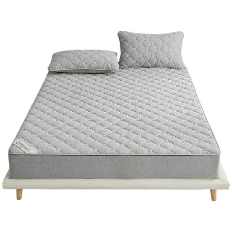 Hengyuanxiang Pure Cotton Quilted Fitted Sheet 180x200cm