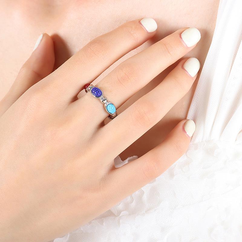 Chic French Retro Irregular Earrings & Creative Open Ring - Versatile Colorfast Fashion for Women