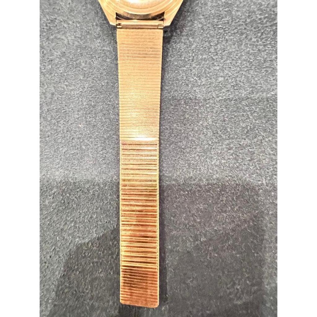 Used Superb beauty 60's Seiko Skyliner manual wind rare script logo BAMBI belt