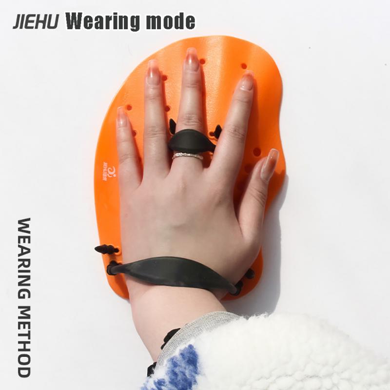 Adult Children Professional Swimming Paddles Girdles Correction Hand Fins Flippers Palm Finger Webbed Gloves Paddle Water Sports
