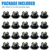 20Pcs Car Led Instrument Lights T4 T4.2 Led Super Bright Auto Panel Gauge Speedo Dash Lamps Dashboard Cluster Bulbs 12V