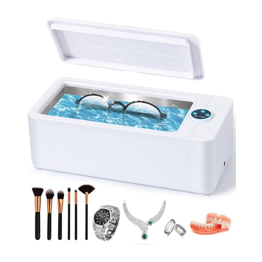 50KHz Jewelry Cleaner, 550ml/19oz Ultrasonic Jewelry Cleaner with Digital Timer, Professional Ultrasonic Cleaner - Jewelry Cleaner Ultrasonic Machine