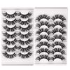 High Imitation Mink Hair False Eyelashes Thick Curled Segmented Eyelashes Simulation Of Natural Eyelashes
