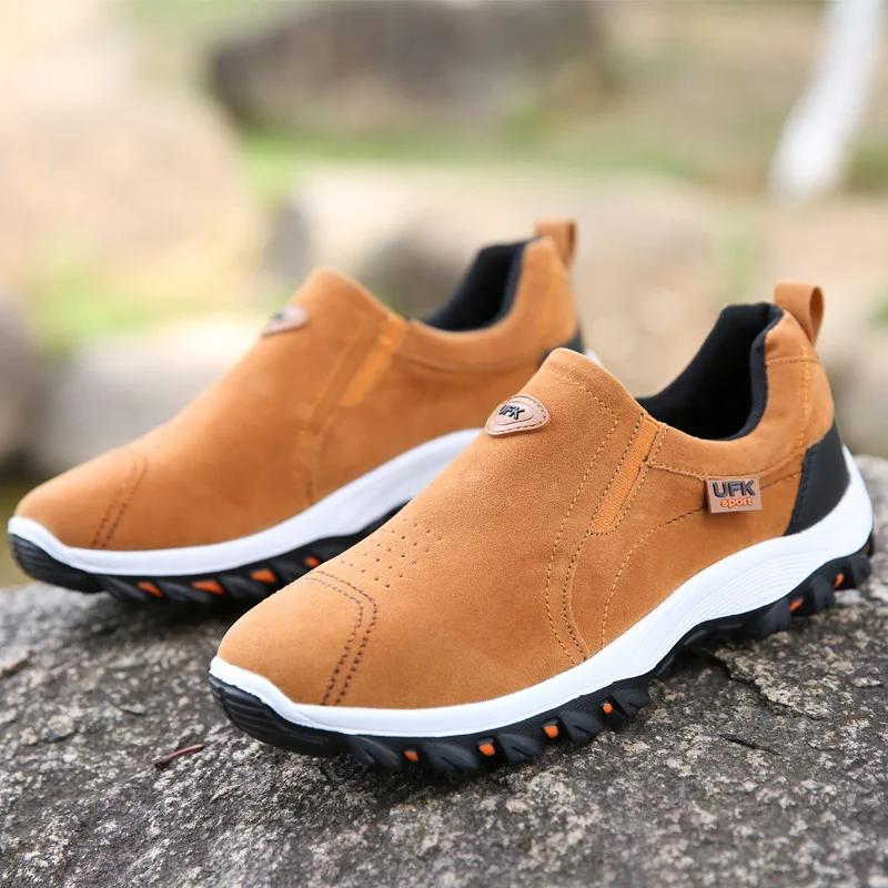 Large Size 48 Casual Shoes Men Sneakers Autumn Slip On Loafers Comfortable Walking Shoes Faux Suede Male Footwear Zapatillas