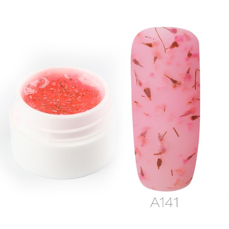 

ROSALIND 5 мл Dry Flower Fairy Гель-лак для нігтів DIY Dry ​​Flower Semi Permanent Soak Off New Style Nail Art Top Base Гібридний лак УФ-гель для нігтів