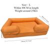 Large Waterproof Dog Bed Sofa Luxury Washable Removable Dog Beds Puppy Elderly Dogs Bed Care Paralyzed Rehabilitation Pet Sofas