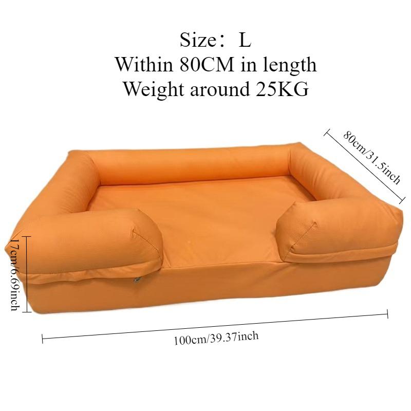 Large Waterproof Dog Bed Sofa Luxury Washable Removable Dog Beds Puppy Elderly Dogs Bed Care Paralyzed Rehabilitation Pet Sofas