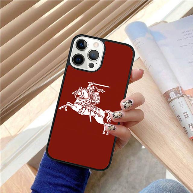 Lithuania Flag Phone Case Cover For iPhone 17 Air 16 15 14 13 12 Pro Max 11 Pro Max Plus Coque Shell