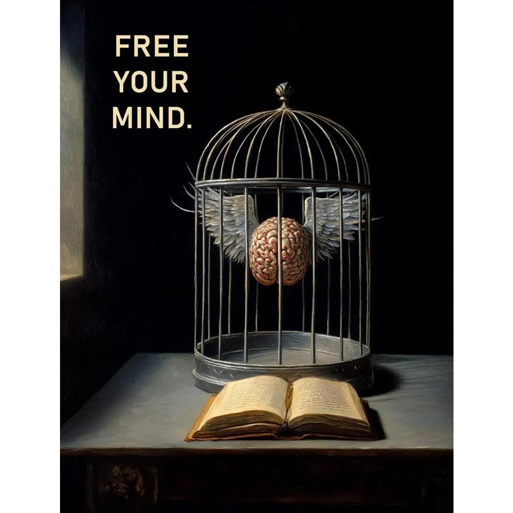 Nastrojowe Gotyckie Śpiący Nietoperz Anioł Plakaty Kwiat Stokrotki Klepsydra Kozie Nadruki Obraz na Płótnie Obrazy Ścienne Wystrój Domu Salonu