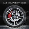 6 Stück Auto Bremsdekorationsaufkleber Radnaben-Styling-Aufkleber Zubehör für BMW M X1 X3 X5 X6 X7 E30 E90 M3 E84 E83 F25 E91 E60