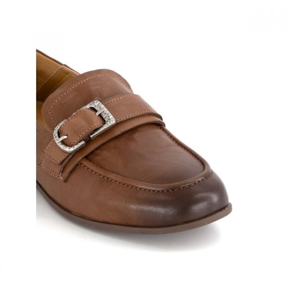 DakS Women S Semi dreSS Vintage Comfort loaferS Brown Drf614ka20