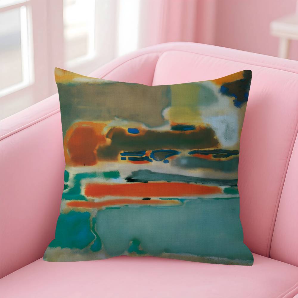 Art Mark Rothko Painting Pillow Cushion Cover Pillowcase Living Room Sofa Home Decor