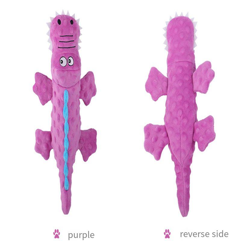 Neues Haustier-Plüschspielzeug, Gesangskrokodil, Zähneknirschen, Biss, niedliches Cartoon-Hundespielzeug, Heimtierbedarf