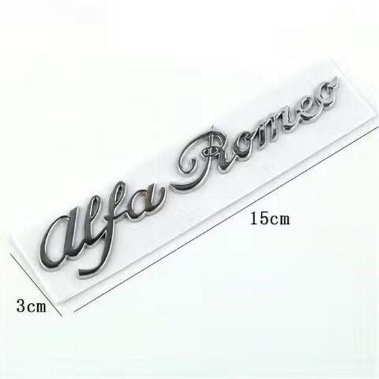 Alfa Romeo SPORTIVA Klaver Spatbord & Achter Embleem Sticker