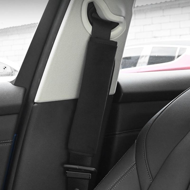 Car Seat Belt Pad Soft Seat Belt Cover for Shoulder Pad Neck Cushion Protector Car Accessories Length 25cm/10-inch