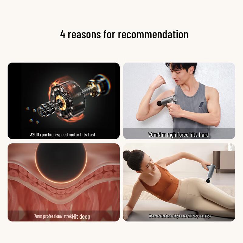 SKG Portable Massage Gun F1 Series