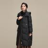 XueZhongFei Women's Mid-length Slimming Warm Down Coat X40143342F