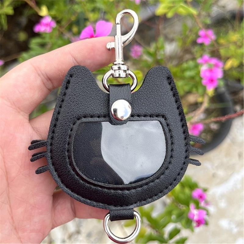 Elegant Cats Designs Necklace Small Storage Pouch Sensitive Skin Safe Daily Wear Jewelry