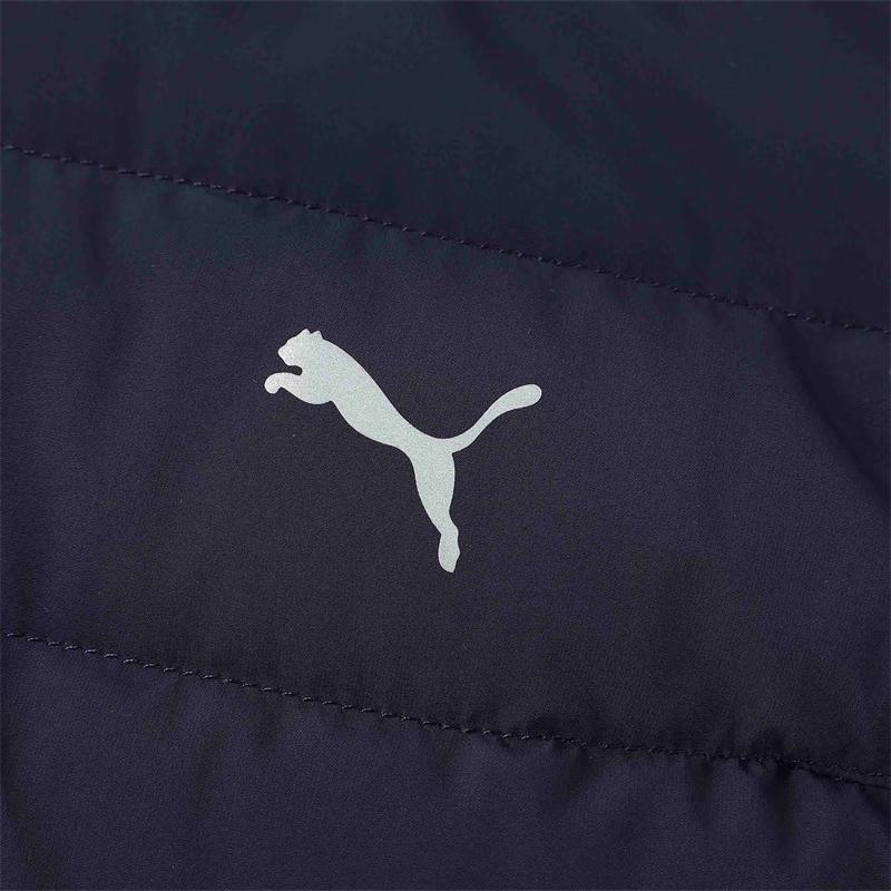 Puma Goose Down Warm Hooded Casual Comfortable Down Jacket Women Jacket Navy-Blue 527168-75