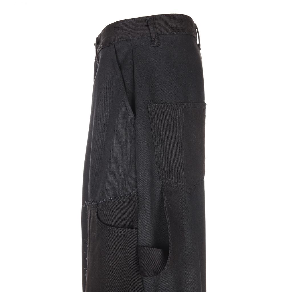 Surgery Rebuild Double Knee Jeans Black