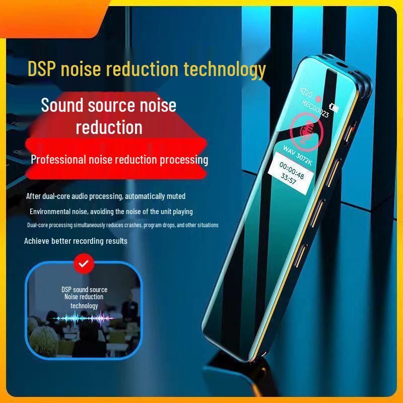 Portable Smart Voice Recorder with Noise Reduction and Long Standby
