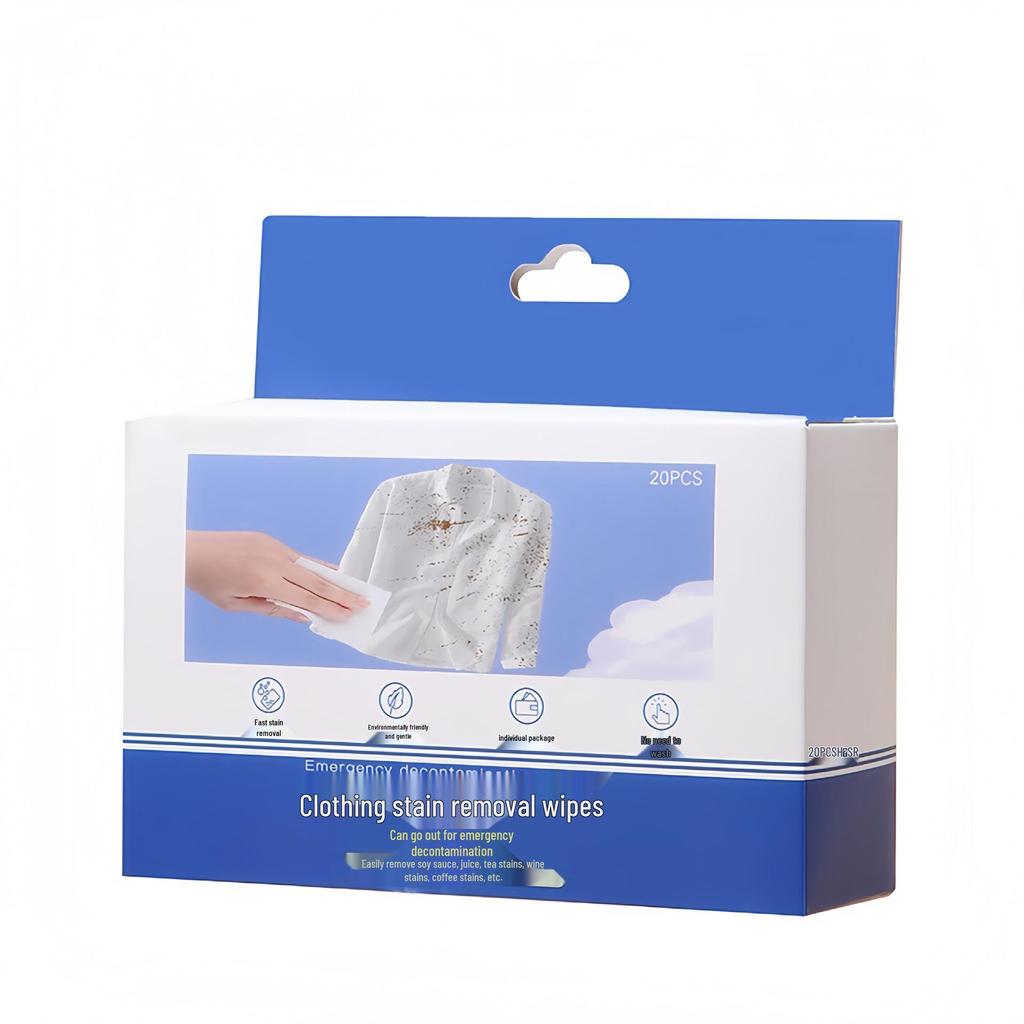 Disposable Quick Clean Wet Wipes for Down Jackets - Stain Removal Without Washing or Brushing