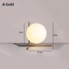 Modern Minimalist Glass Household Table Lamp Nordic Creative Personality Bedroom Bedside Lamp Hoom Decoration Ball Desk Light