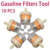 10pc Motorcycle Oil Filter 6mm 7mm Professional Gas Fuel Filter Gasoline Oil Filters for Motorcycle Scooter Motobike Accessories